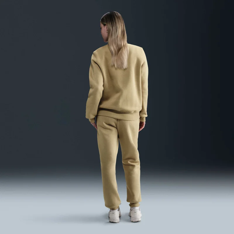Nike Brown Women's Sportswear Phoenix Fleece Sweatshirt for Women | Best Price UAE