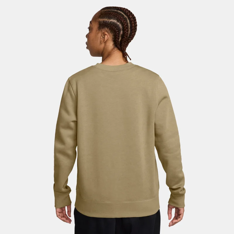 Nike Brown Women's Sportswear Phoenix Fleece Sweatshirt for Women | Best Price UAE