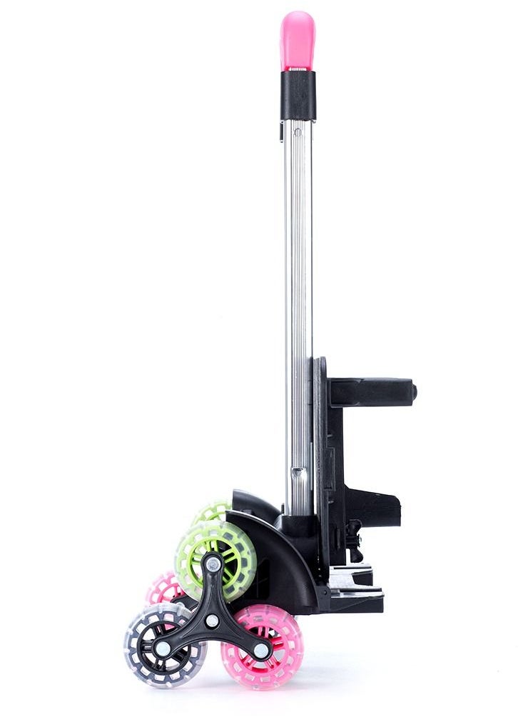 Eazy Kids - Universal School Bag Trolley - Pink - Image 1