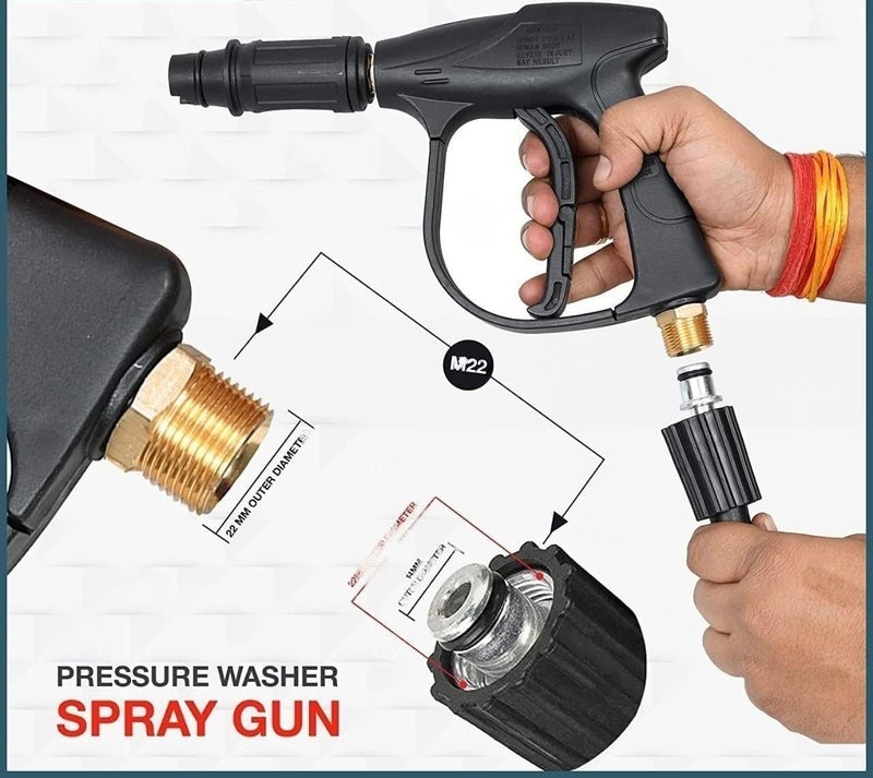 Fieldstar Premium Pressure Water Spray, UNIVERSAL GUN with Adjustable Nosel (SUITABLE for STARQ, VANTRO, AIMEX, GAOCHENG, AGARO, SHAKTI) - Image 2