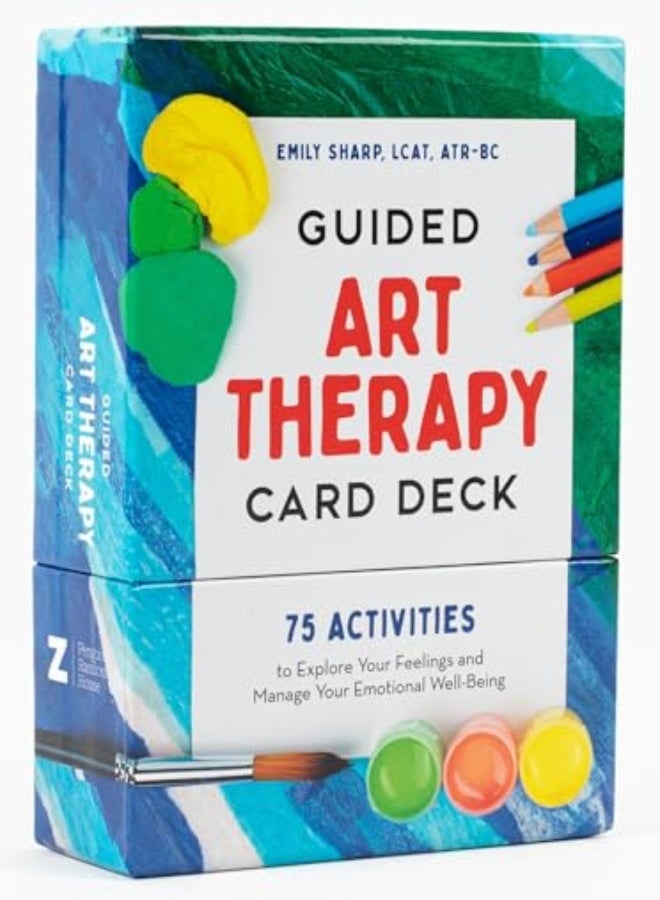 Guided Art Therapy Card Deck 75 Activities To Explore Your Feelings And Manage Your Emotional Well