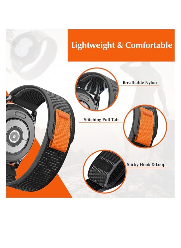 Generic - Alpine Loop Bands Sport Nylon 22MM Compatible with Samsung galaxy watch 3 45mm /watch 46mm/Gear S3/Huawei watch GT3 46MM/GT2E/GT2 Pro/GT2 46MM/Amazfit GTR 2/3/3 Pro/GTR4 - Image 1