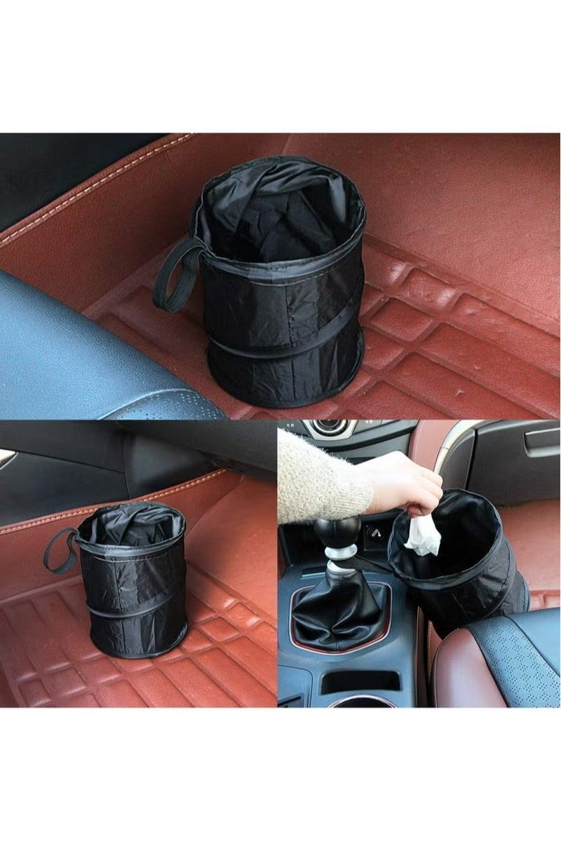 Portable Folding Car Trash Can Universal Collapsible Car Garbage Bin Wastebasket Hanging Travel Storage Box Bag ﻿ - Image 4