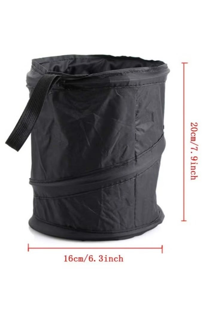 Portable Folding Car Trash Can Universal Collapsible Car Garbage Bin Wastebasket Hanging Travel Storage Box Bag ﻿ - Image 3