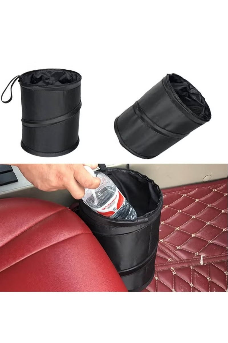 Portable Folding Car Trash Can Universal Collapsible Car Garbage Bin Wastebasket Hanging Travel Storage Box Bag ﻿ - Image 5