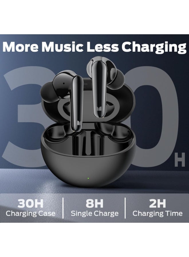 Monster N-Lite 203 AirLinks headphones, which support battery life of up to 30 hours, Bluetooth 5.3, Bluetooth wireless headphones, high definition calls, wireless stereo, waterproof IPX6. - Image 4