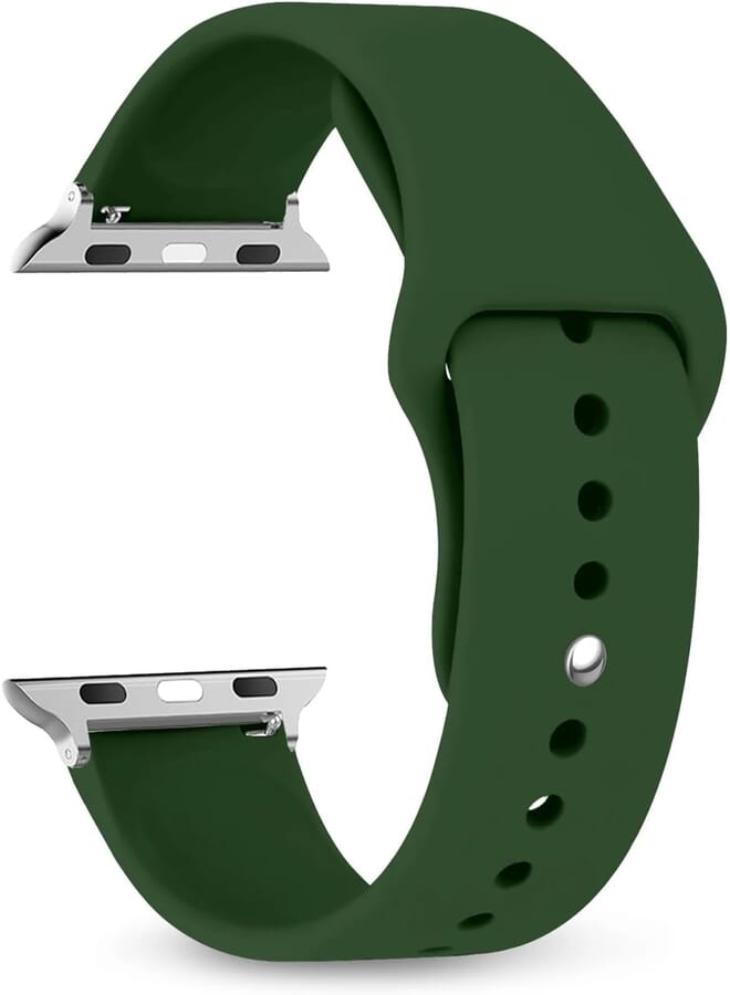Next Store Fashion and Stylish Silicone Strap, Sweatproof and Water Resistant Soft Strap Compatible with Watch 41mm 40mm 38mm, Compatible with Series 1/2/3/4/5/6/7/8/9