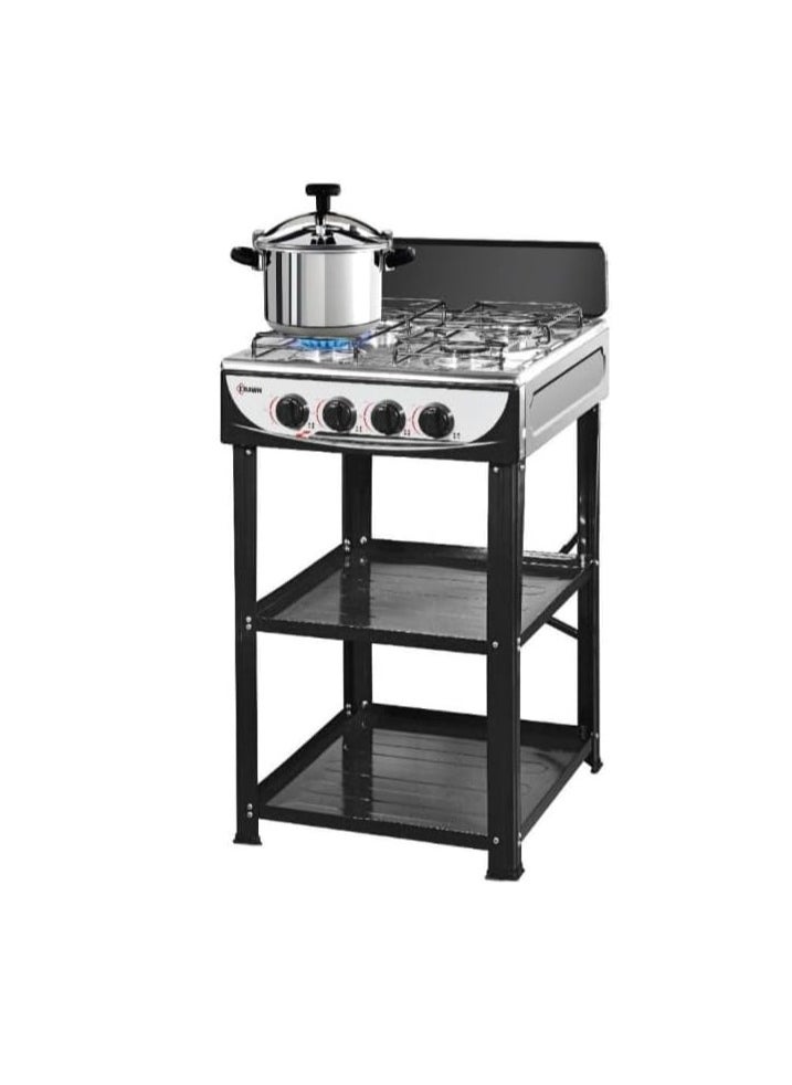 Generic - Gas Stove 4 Burners With Stands - Image 1
