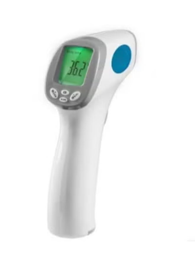 Nuvita 2091C Digital Infrared Thermometer - Professional Non-Contact Forehead Temperature Gun - CE & FDA Approved Medical Device with 3-Color Fever Alarm - Image 1