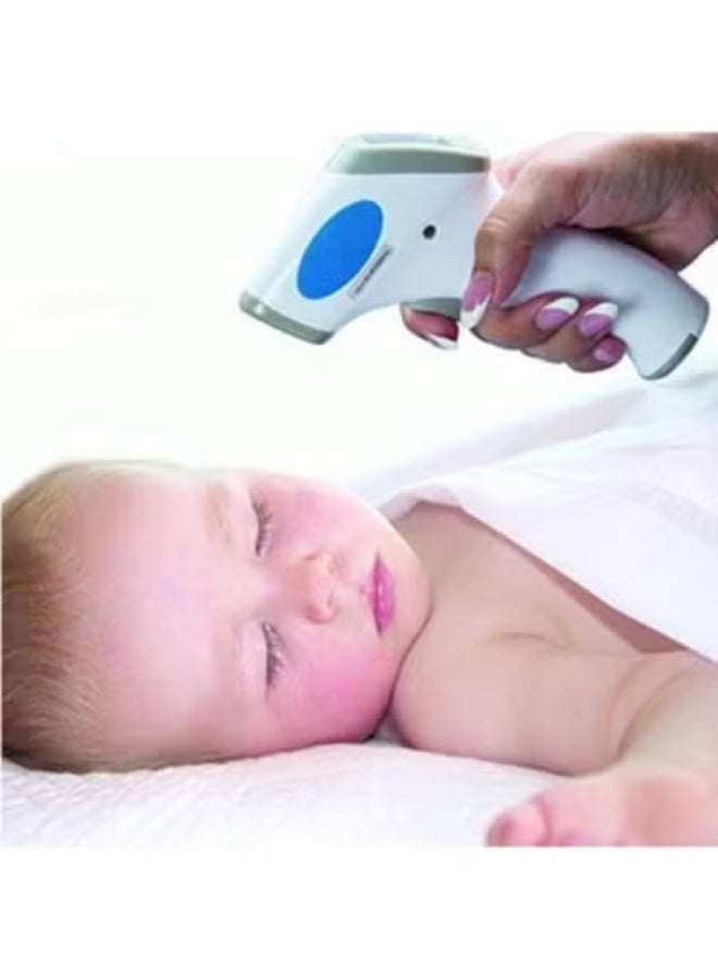 Nuvita 2091C Digital Infrared Thermometer - Professional Non-Contact Forehead Temperature Gun - CE & FDA Approved Medical Device with 3-Color Fever Alarm - Image 4