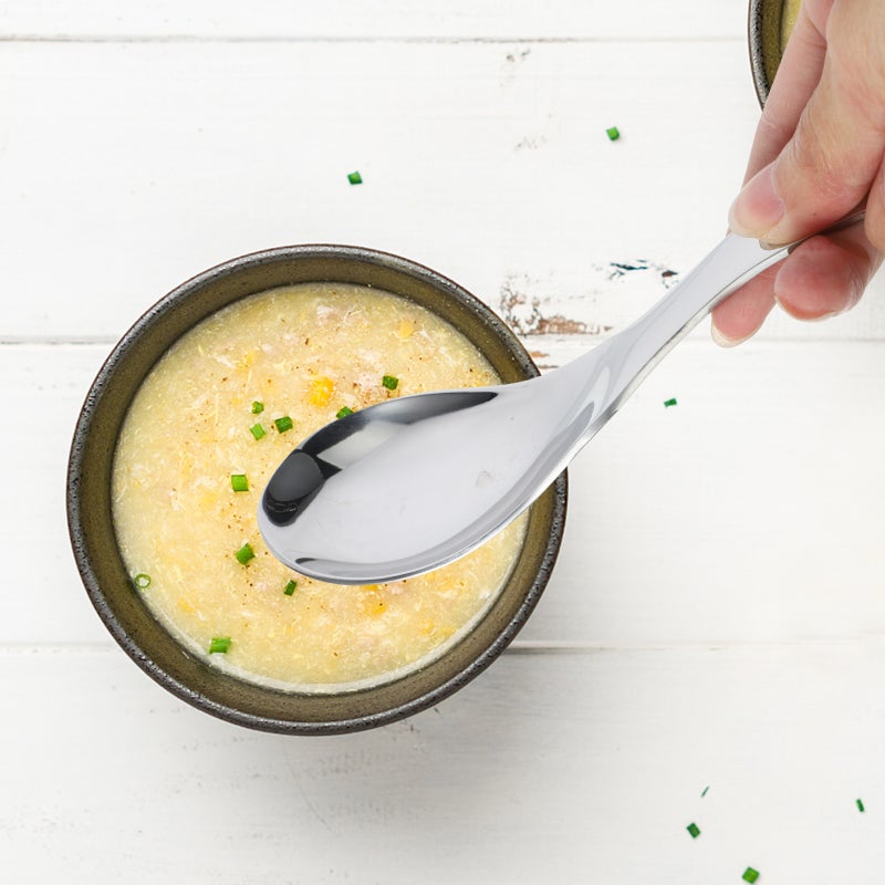 🍳 ملعقة حساء متعددة الوظائف أداة مطبخ متينة من الفولاذ المقاوم للصدأ - Image 2