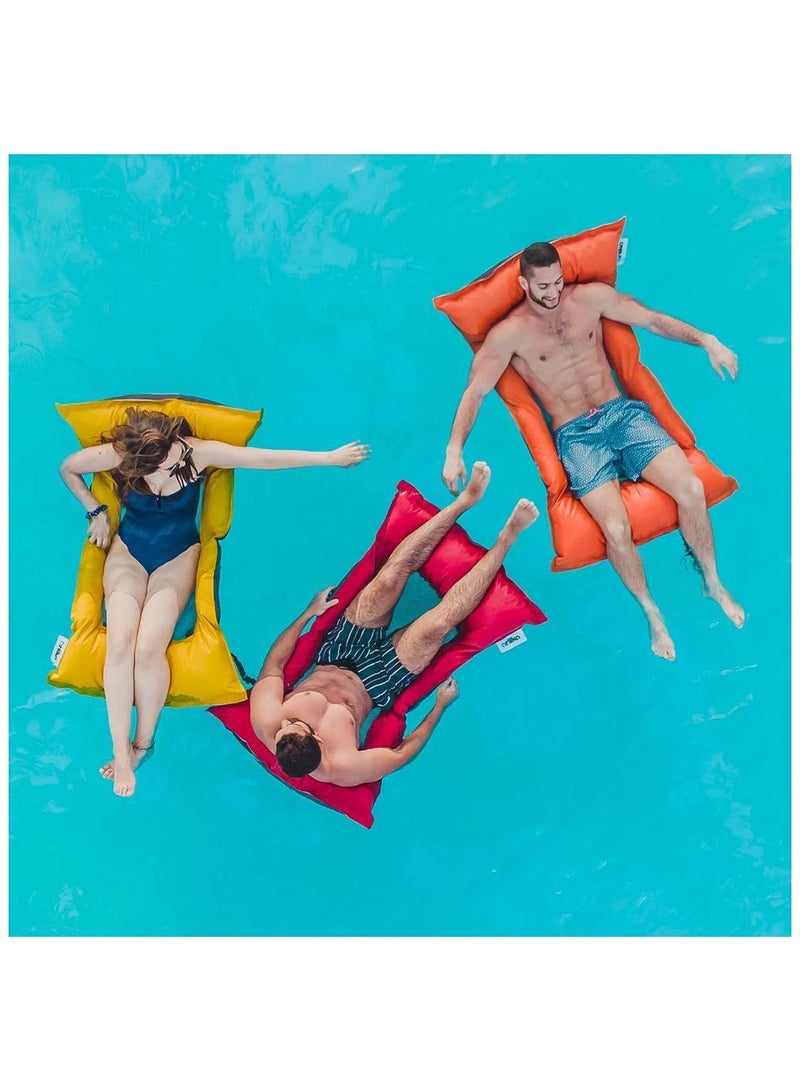 أريكا حصيرة عائمة مناسب للشاطئ وحمام السباحة من أجل الاسترخاء الذي لا نهاية له للرجال والسيدات - Image 2