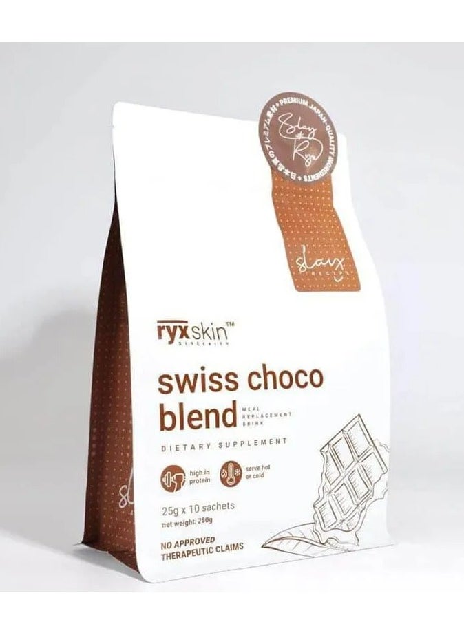 ryxskin sincerity RYX Skincerity Swiss Choco Blend Meal Replacement Drink  - Image 1