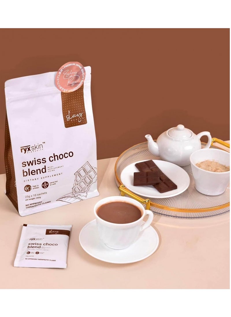 ryxskin sincerity RYX Skincerity Swiss Choco Blend Meal Replacement Drink  - Image 2