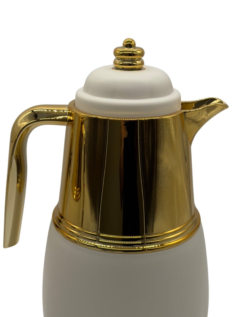 AL-GANNAS 2 Peice Thermos Set for Tea & Coffee | 1L & 0.7L | High-Quality with 2-Year Heat Retention Warranty | Elegant New Design - Image 4