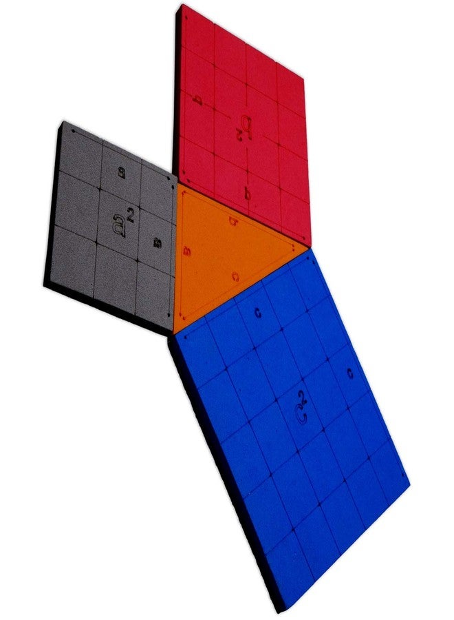 SquareDrop Pythagoras Theorem - Math's Puzzles - Brain Boosting Mathematical Activities for Age 5+ Years Old Kids - Do It Yourself Mathematics Activity Kit - Image 3