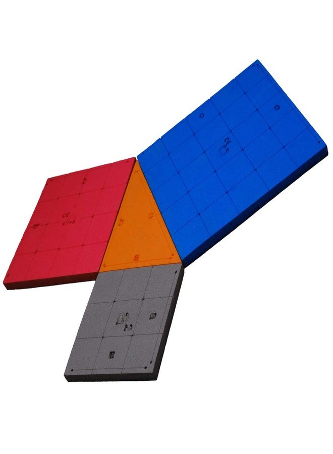 SquareDrop Pythagoras Theorem - Math's Puzzles - Brain Boosting Mathematical Activities for Age 5+ Years Old Kids - Do It Yourself Mathematics Activity Kit - Image 2