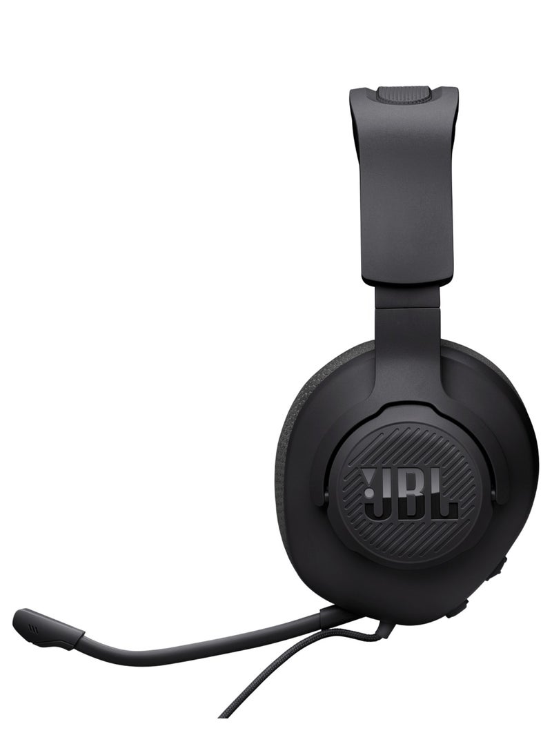 JBL JBL Quantum 100M2 Wired Over-Ear Gaming Headphones with JBL QuantumSOUND Signature and 3.5mm Earphone Jack, Multi-Platform Compatible, Detachable Microphone, Mute Function, Black - Image 4
