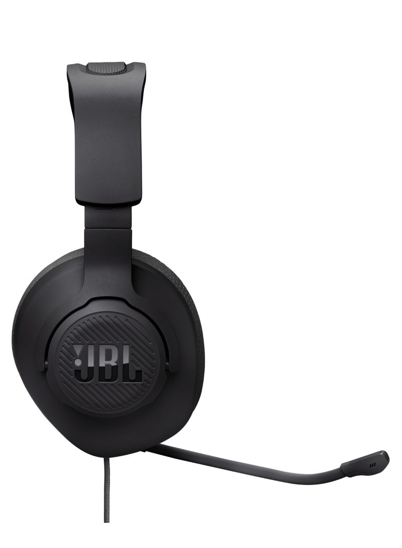 JBL JBL Quantum 100M2 Wired Over-Ear Gaming Headphones with JBL QuantumSOUND Signature and 3.5mm Earphone Jack, Multi-Platform Compatible, Detachable Microphone, Mute Function, Black - Image 5