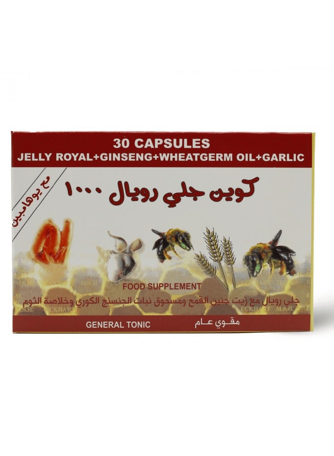 Eckhart Queen Royal Jelly 1000  - 30 Capsules - Image 2