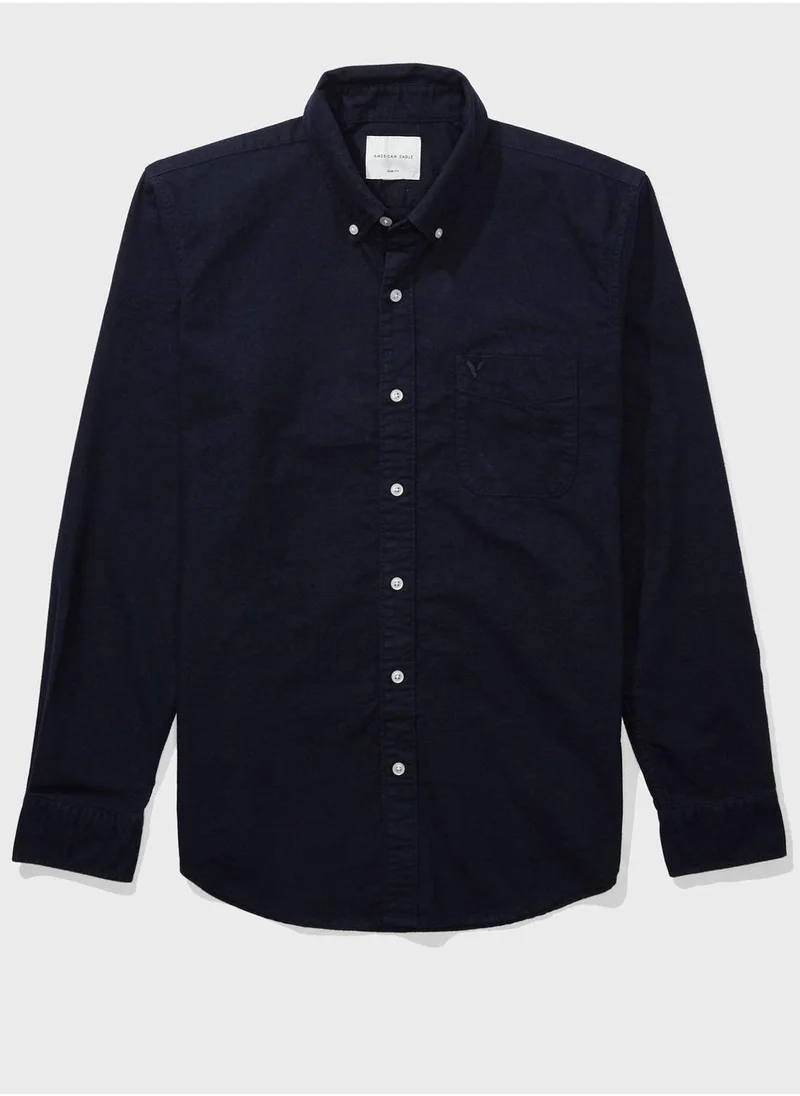 American Eagle Button Down Regular Fit Shirt