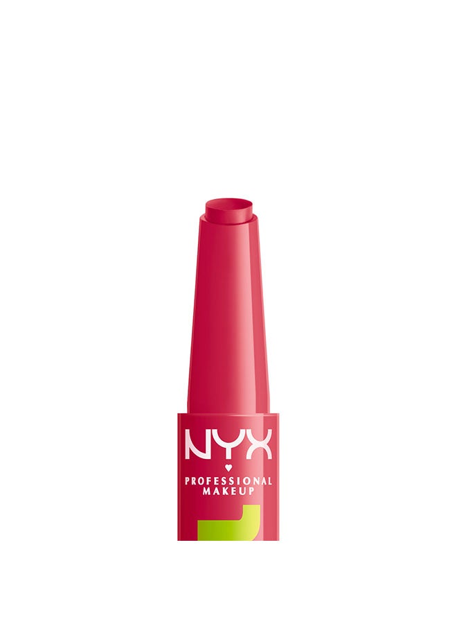 NYX PROFESSIONAL MAKEUP بلسم الشفاه اللامع من زيت الدهون سليك - انقر نقرًا مزدوجًا - Image 4