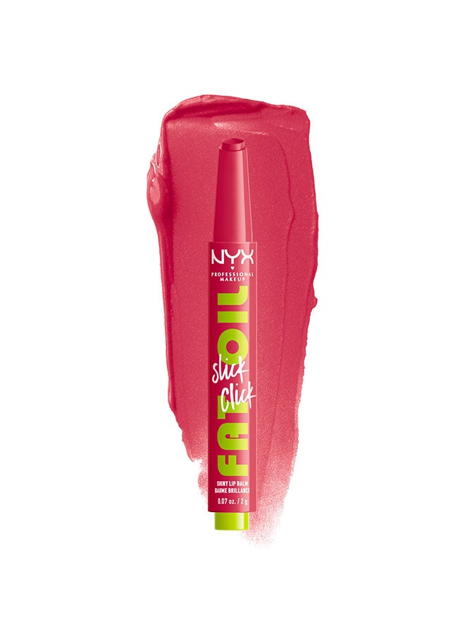 NYX PROFESSIONAL MAKEUP بلسم الشفاه اللامع من زيت الدهون سليك - انقر نقرًا مزدوجًا - Image 1