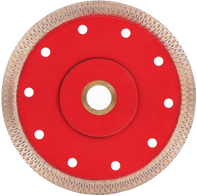 PEAKIT Dry Wet Tile Cutter Blade 5 Inch Diamond Blade Cutting Disc for Porcelain Ceramic Granite for Grinder or Tile Saw - Image 2