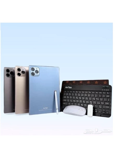 A17 Pro Max 5G Smart TabA17 Pro Max 5G Smart Tablet with 10.1 Inch Display 16GB RAM 1TB ROM 10000mAh Battery with Wireless Arabic Keyboard Bluelet with 10.1 Inch Display 16GB RAM 1TB ROM 10000mAh Battery with Wireless Arabic Keyboard Blue