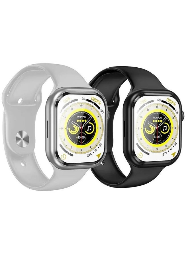 DUSALA Smartwatch HOCO Y23 Sports Calling Edition – 2.02-inch Smooth Touch Screen, Bluetooth V5.0, Heart Rate & Sleep Monitoring, Physical Activity Tracker, Sedentary Reminder – White, Waterproof Smartwatch for Fitness, Calls, and Notifications - Image 4