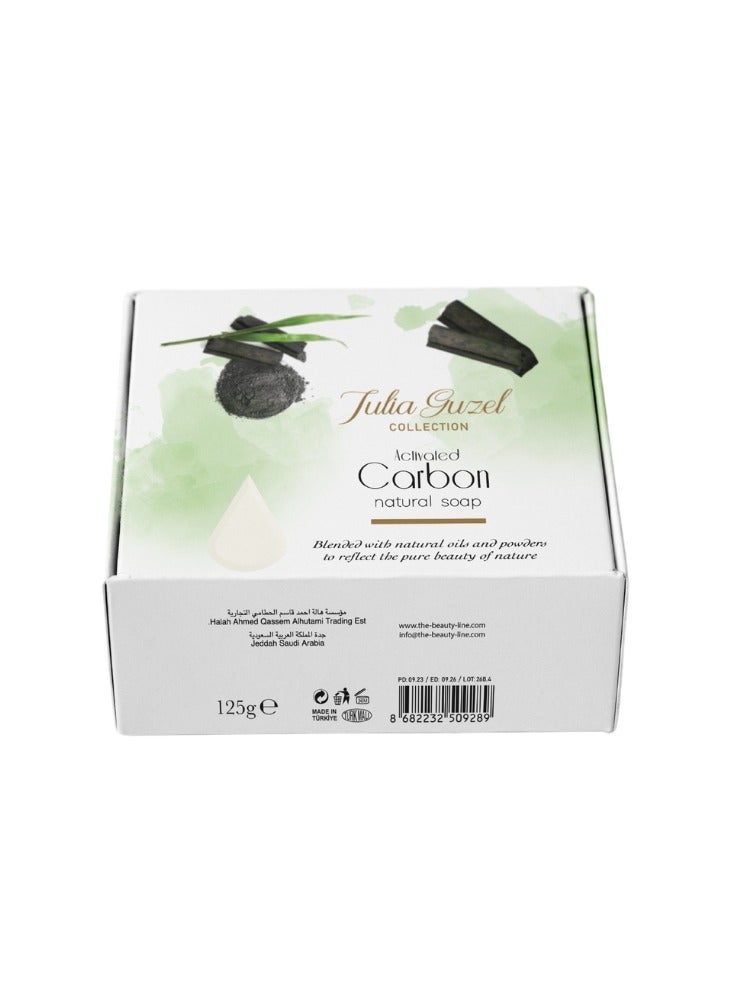Julia Guzel - Natural Soap with Activated Charcoal - 125 g