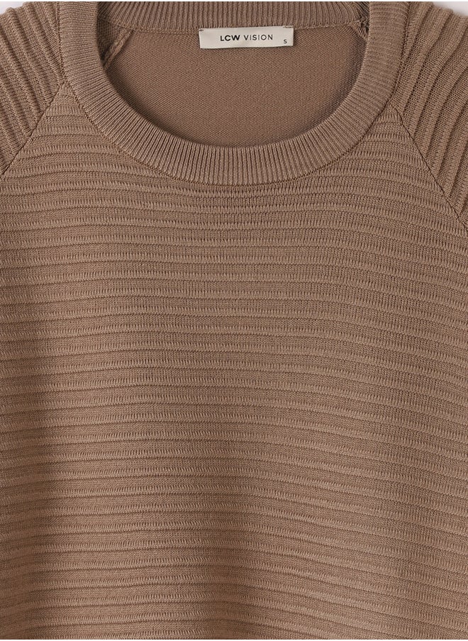 LC WAIKIKI 24 / 5.000 Textured Men's Knitwear Sweater  - Image 3