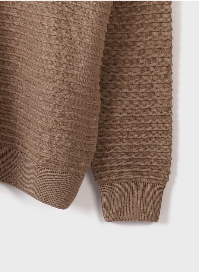 LC WAIKIKI 24 / 5.000 Textured Men's Knitwear Sweater  - Image 2