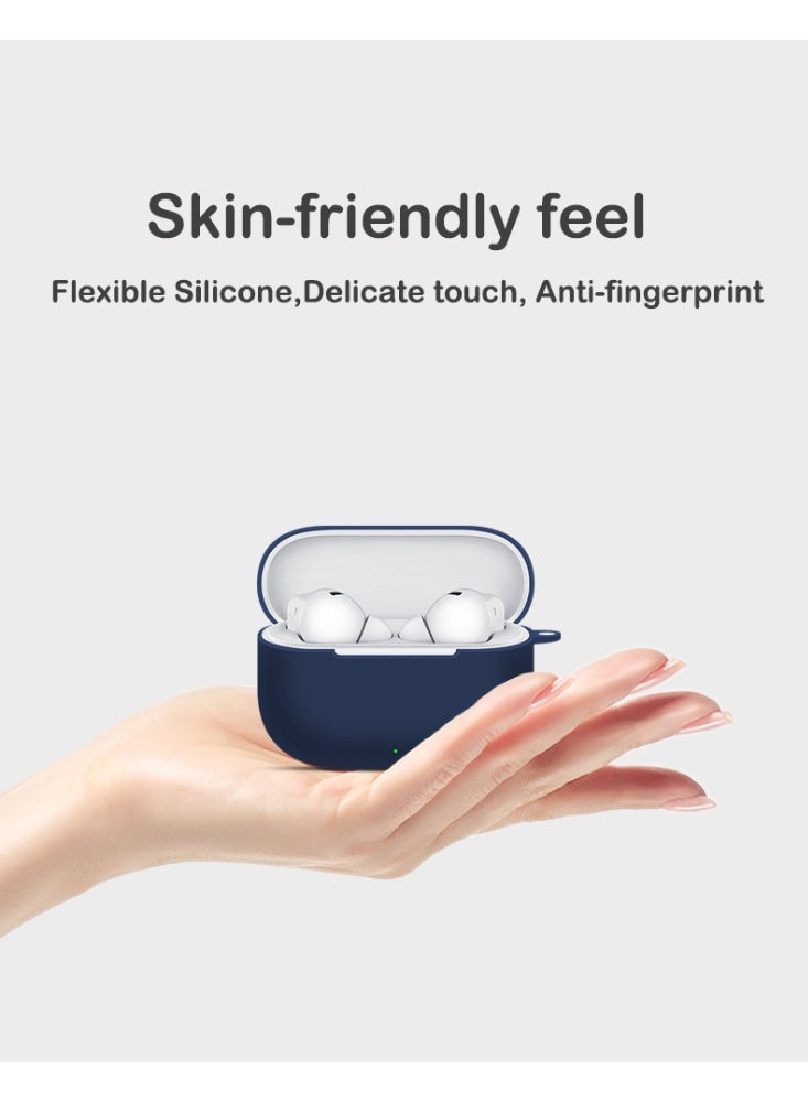 Stylish Protective Silicone Case with Keychain Cover for HUAWEI FreeBuds SE 4 ANC - Image 2