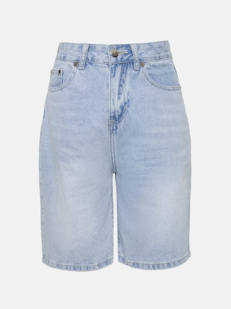 Lichi Denim Bermuda shorts