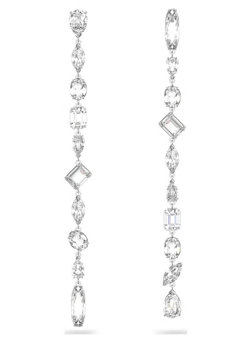 Swaro Gema drop earrings Asymmetric design  Long  White - Image 1