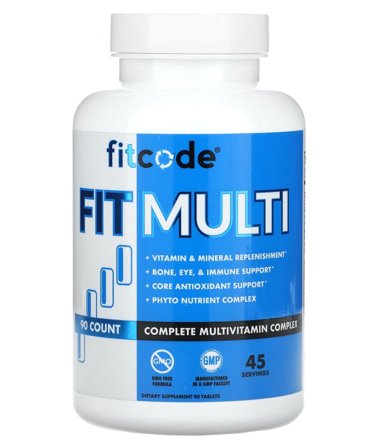 fitcode Fit Multi Complete Multivitamin Complex 90 Tablets