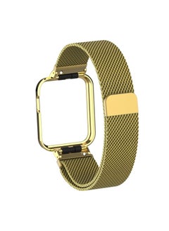 Replacement Strap For Xiaomi Mi Watch Lite / Redmi Watch Milanese Magnetic Metal Watchband Gold