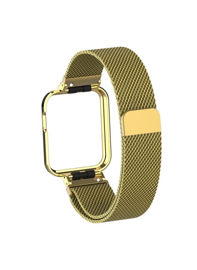 Generic - Replacement Strap For Xiaomi Mi Watch Lite / Redmi Watch Milanese Magnetic Metal Watchband Gold - Image 1