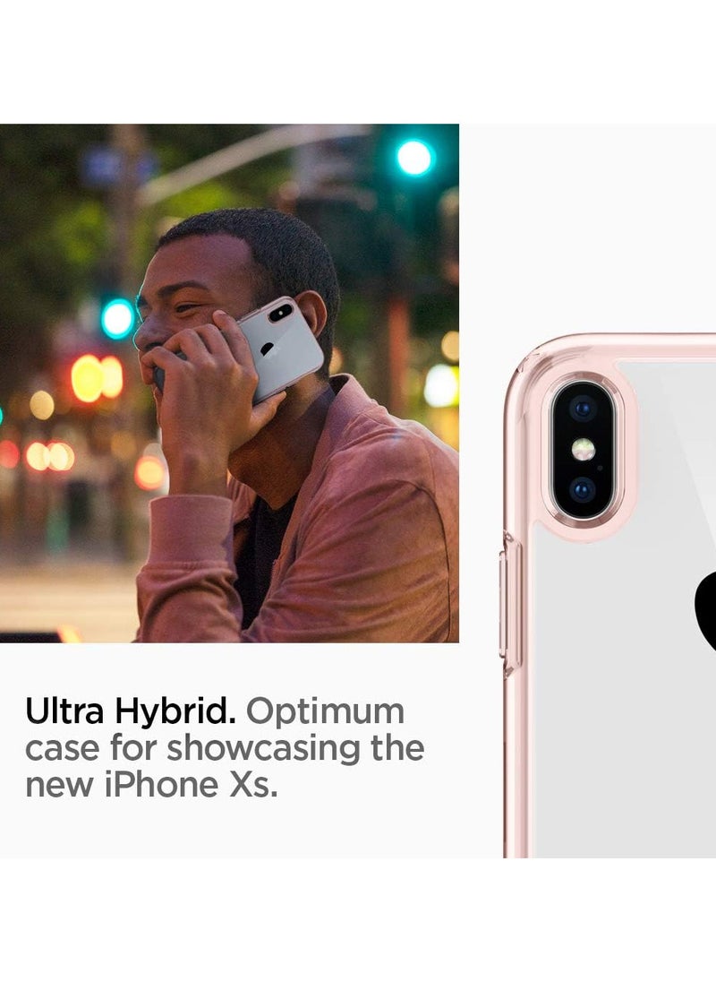 Spigen - Spigen Ultra Hybrid Designed for iPhone Xs (2018) / Designed for iPhone X (2017) - Rose Crystal - Image 1