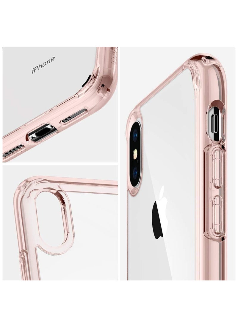 Spigen - Spigen Ultra Hybrid Designed for iPhone Xs (2018) / Designed for iPhone X (2017) - Rose Crystal - Image 1