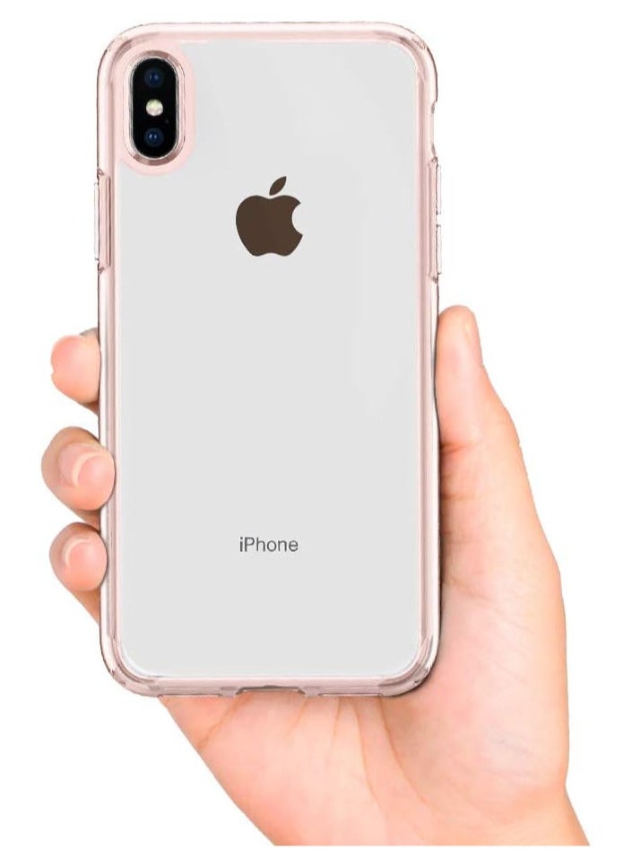Spigen - Spigen Ultra Hybrid Designed for iPhone Xs (2018) / Designed for iPhone X (2017) - Rose Crystal - Image 1