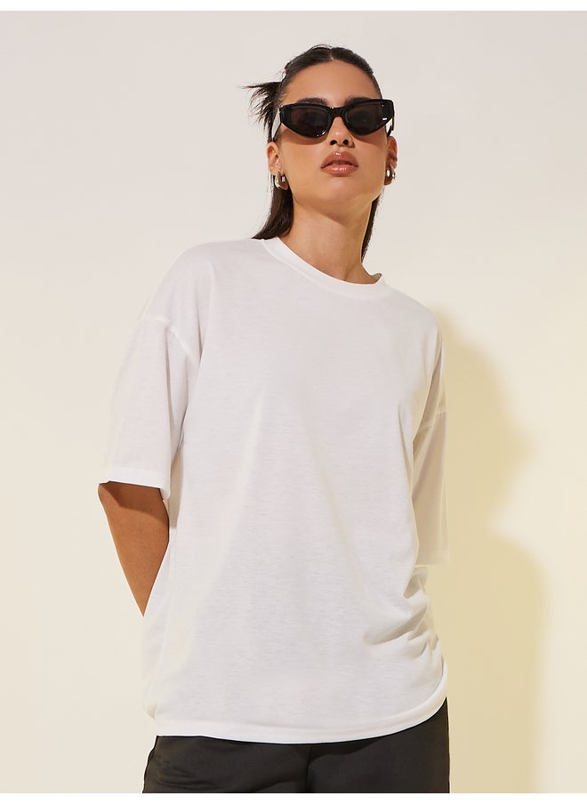 Take Two Take Two Graphic Print Round Neck T-Shirt  - Image 3