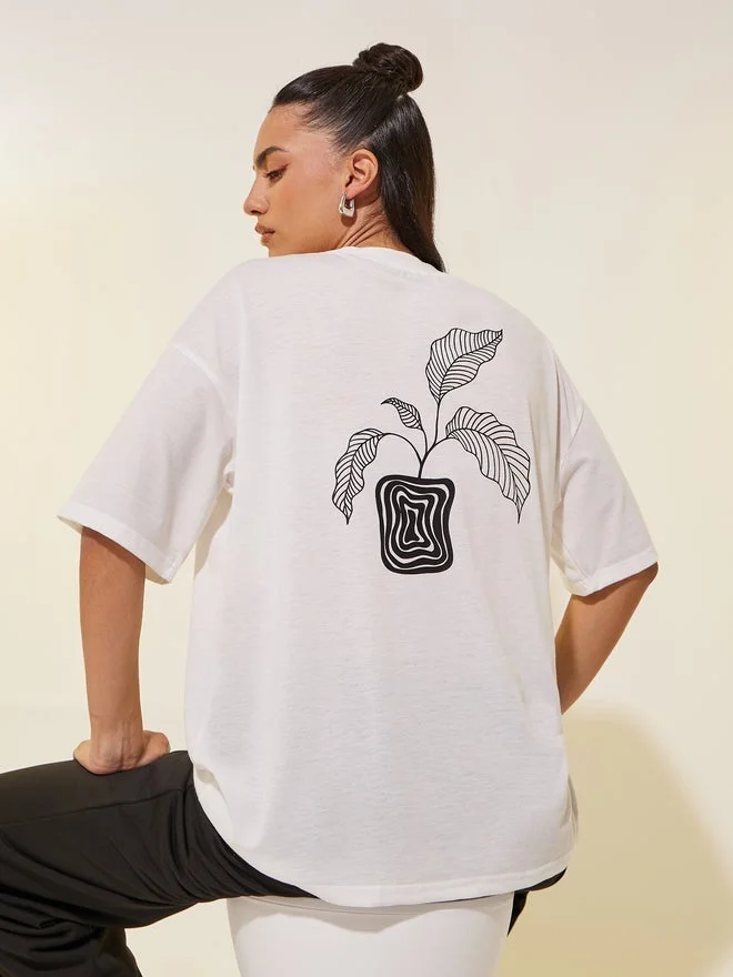 Take Two Graphic Print Round Neck T-Shirt