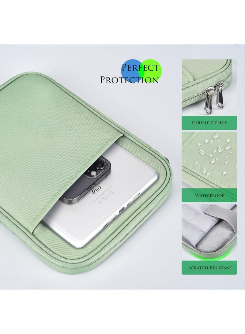 Rock Pow 8-9 Inch Tablet Sleeve Bag for Fire HD 8 / Fire HD 8 Plus 8" Samsung Galaxy Tab A9 8.7" / Tab A7 Lite 8.7" / Tab A 8" & iPad Mini 6 Mini7 8.3" / iPad Mini 5 4 3 2 1 7.9" Carrying Case - Image 4