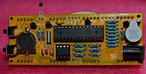 Kunhe DIY 4 Digit LED Electronic Clock Kit Large Screen Red LED - Image 3