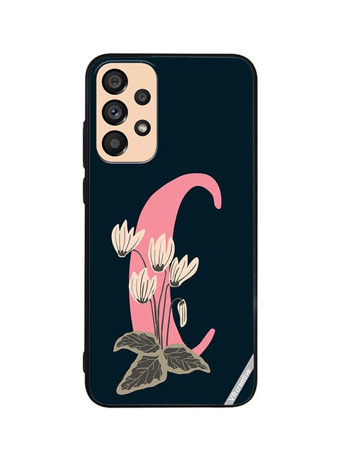 Protective Case Cover For Samsung Galaxy A23 Alphabet C Design Multicolour