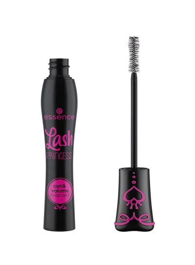 Essence Lash Princess Curl & Volume Mascara | Black 12 ml | Dramatic Curl & Longlasting Volume | Vegan & Cruelty Free | Smudgeproof Eye Makeup | Clump Free Lash Extension Effect Curl Black