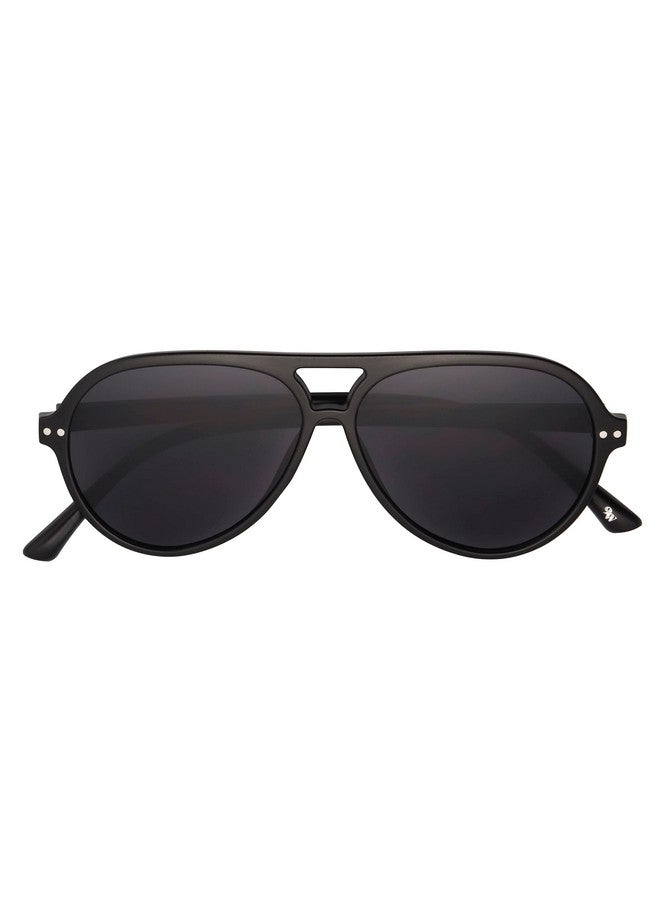 ناين ويست نظارة شمسية أنيا أفياتور للنساء، أسود غير لامع، 58 مم - Image 2