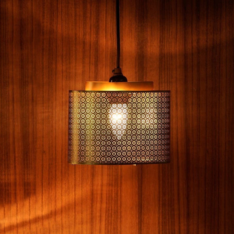 Courtyard Metal Ruhani Pendent Light Large|Gold Antique|Standard| - Image 3